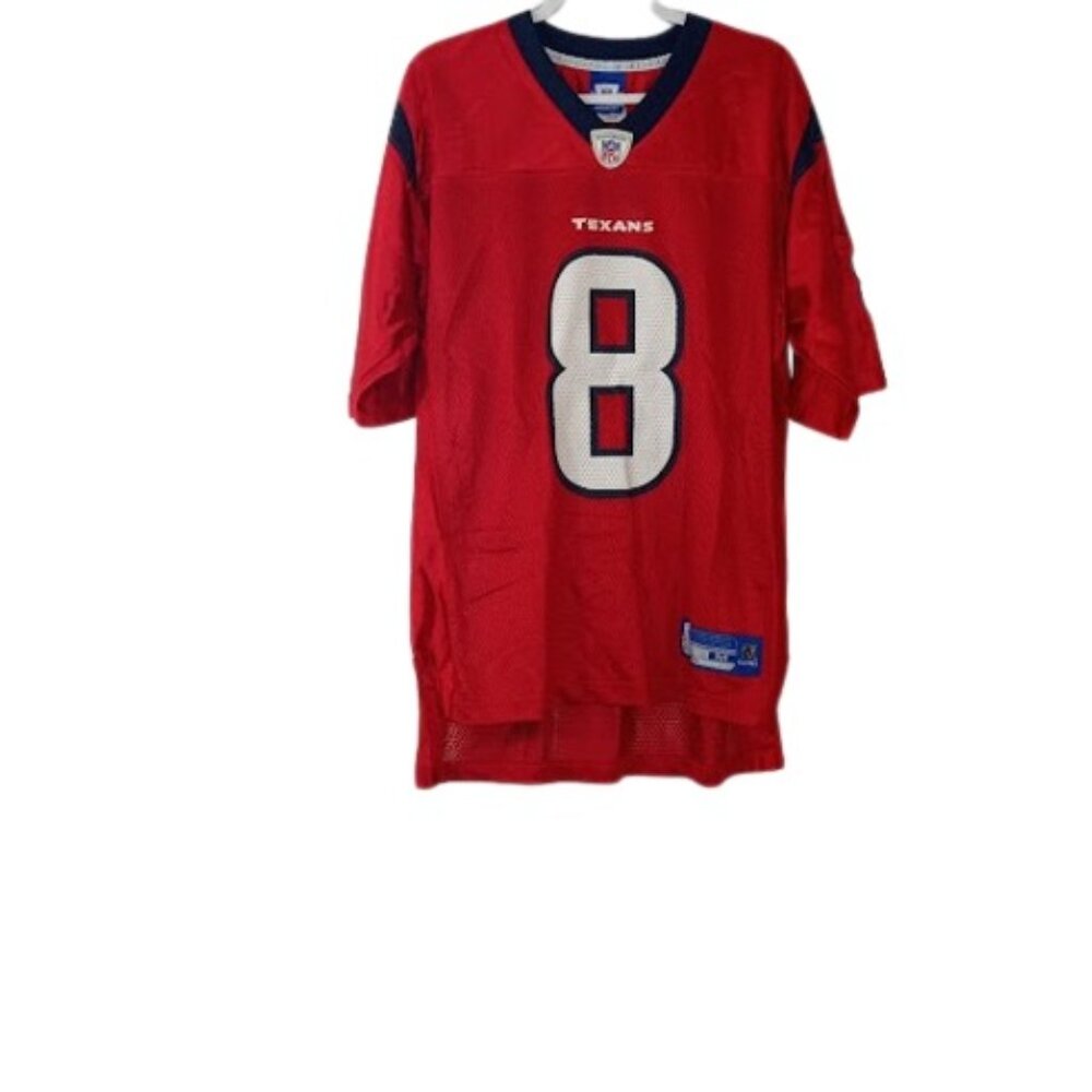 Vintage Reebok NFL Mens  Houston Texans David Carr # 8 Football Jersey M New